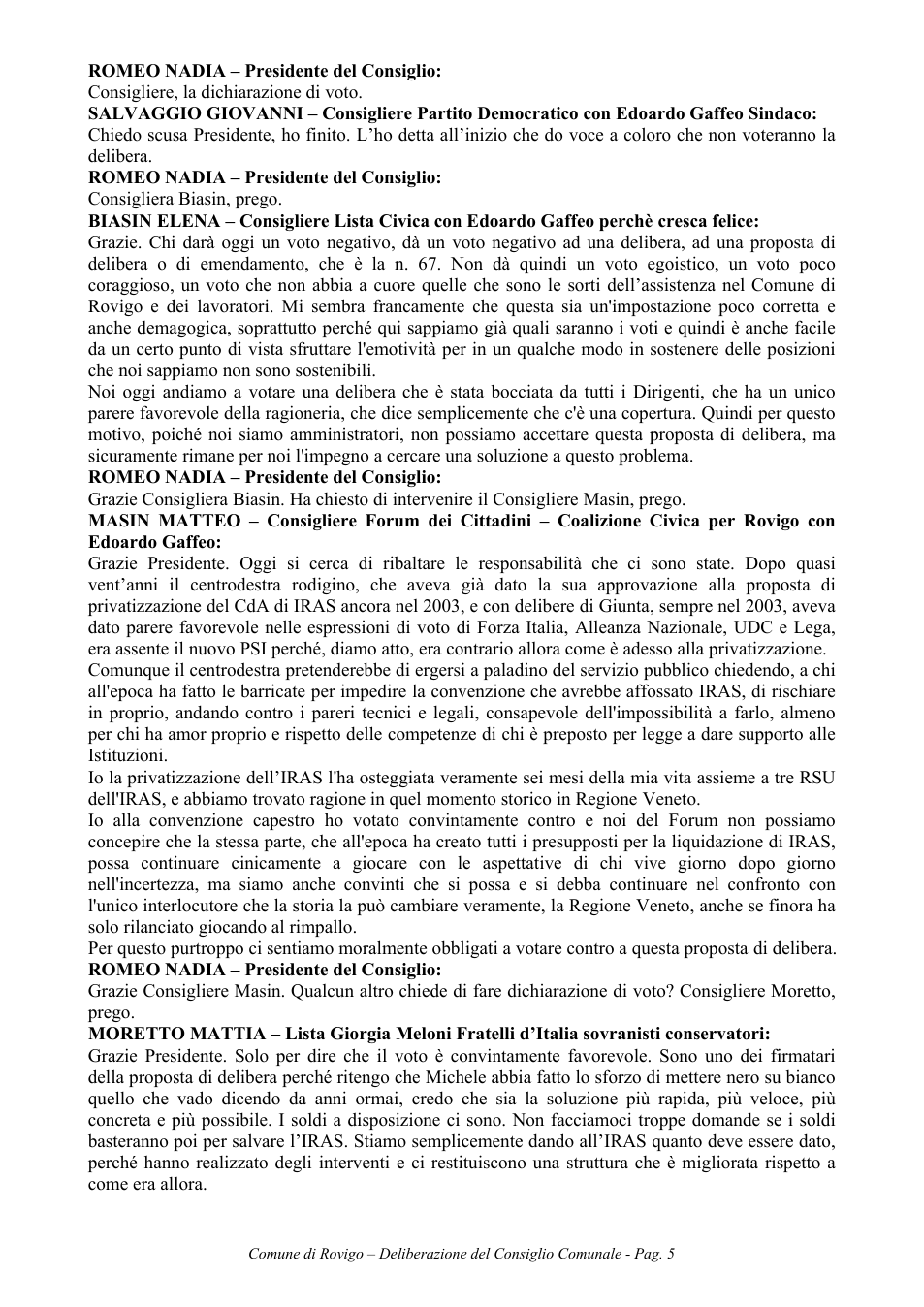 Pagina 5 del documento