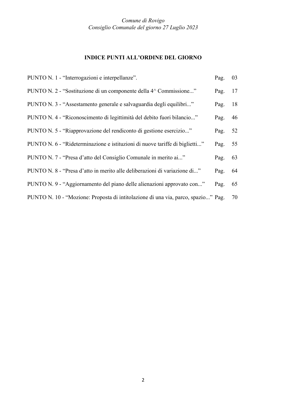 Pagina 2 del documento