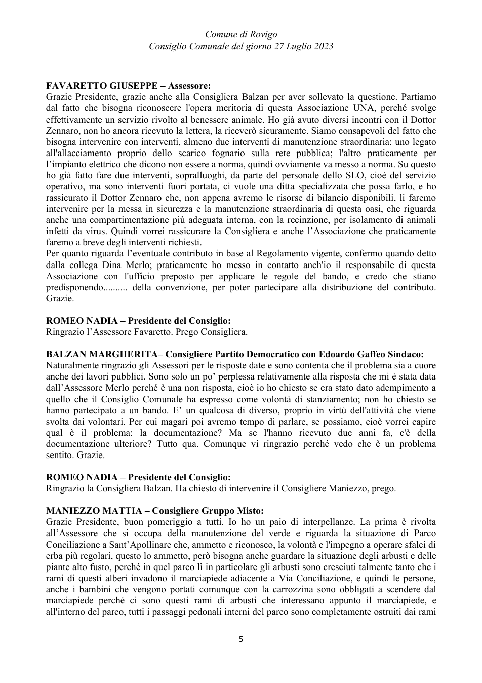 Pagina 5 del documento