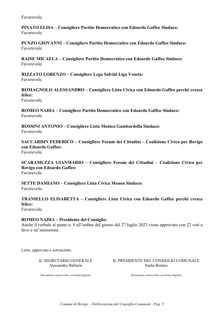 Pagina 5 del documento