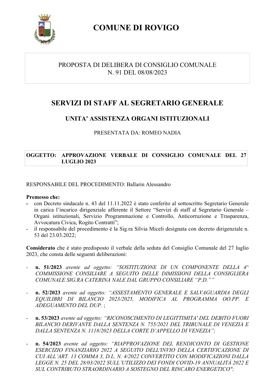 Pagina 1 del documento