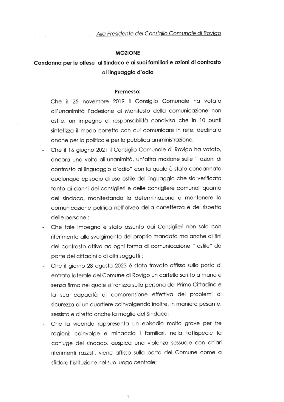 Pagina 1 del documento