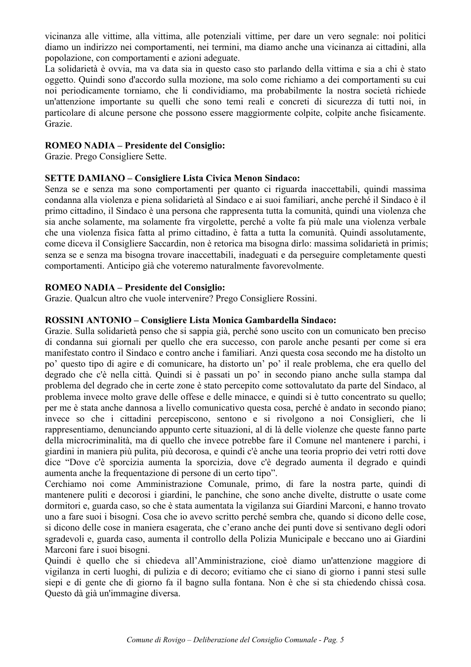 Pagina 5 del documento