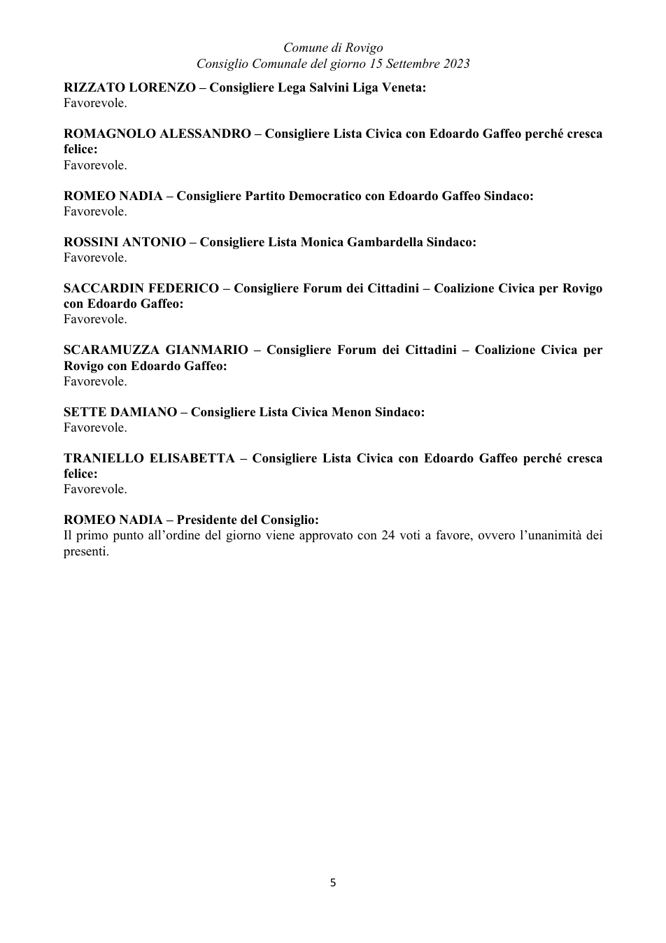 Pagina 5 del documento