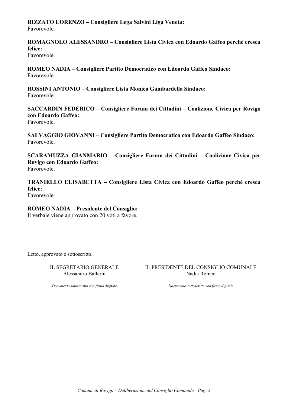 Pagina 5 del documento