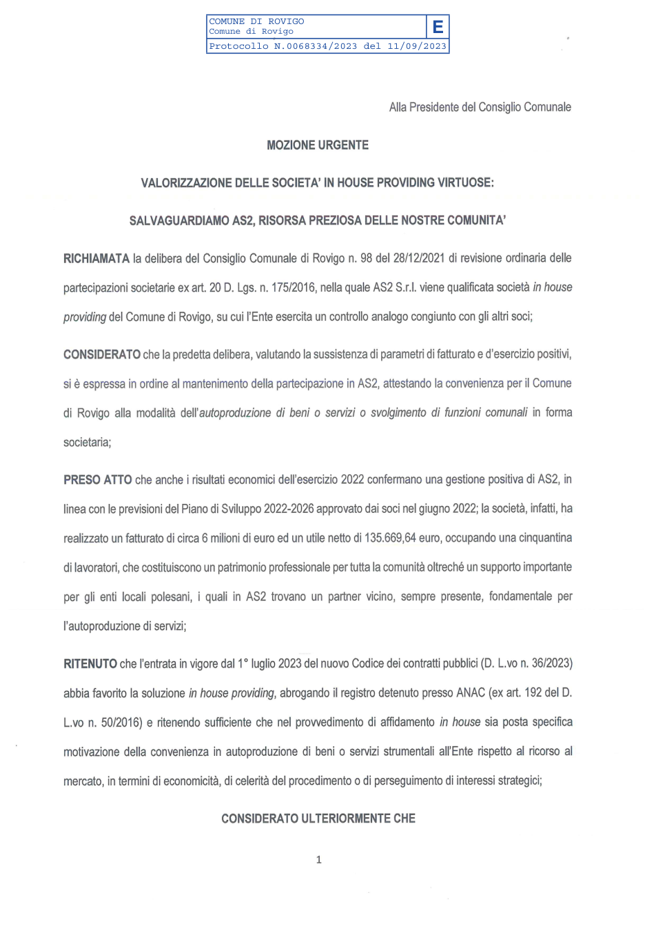 Pagina 1 del documento