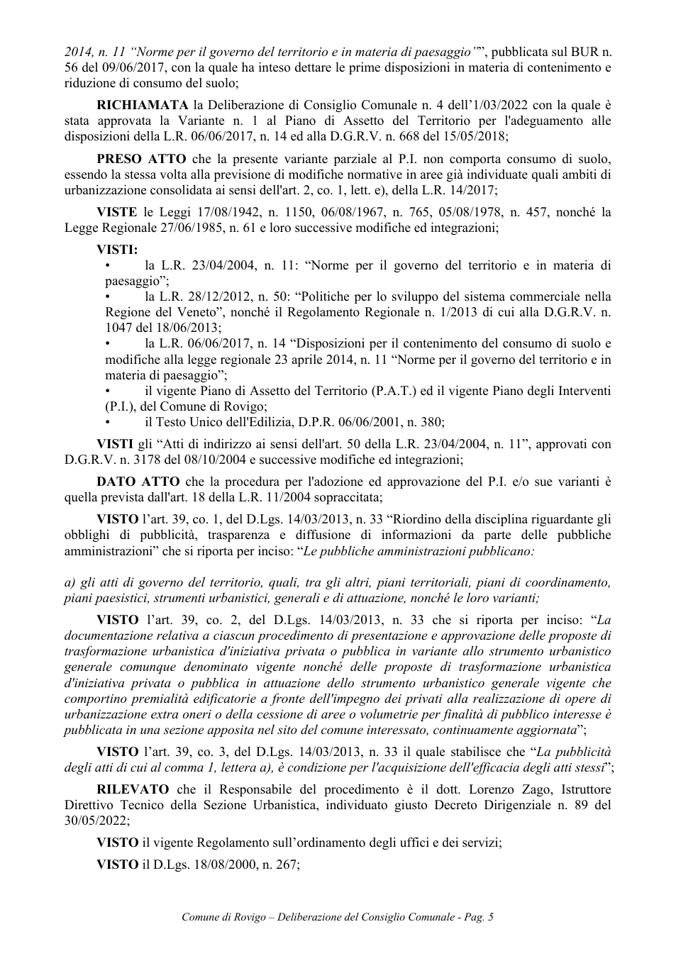 Pagina 5 del documento
