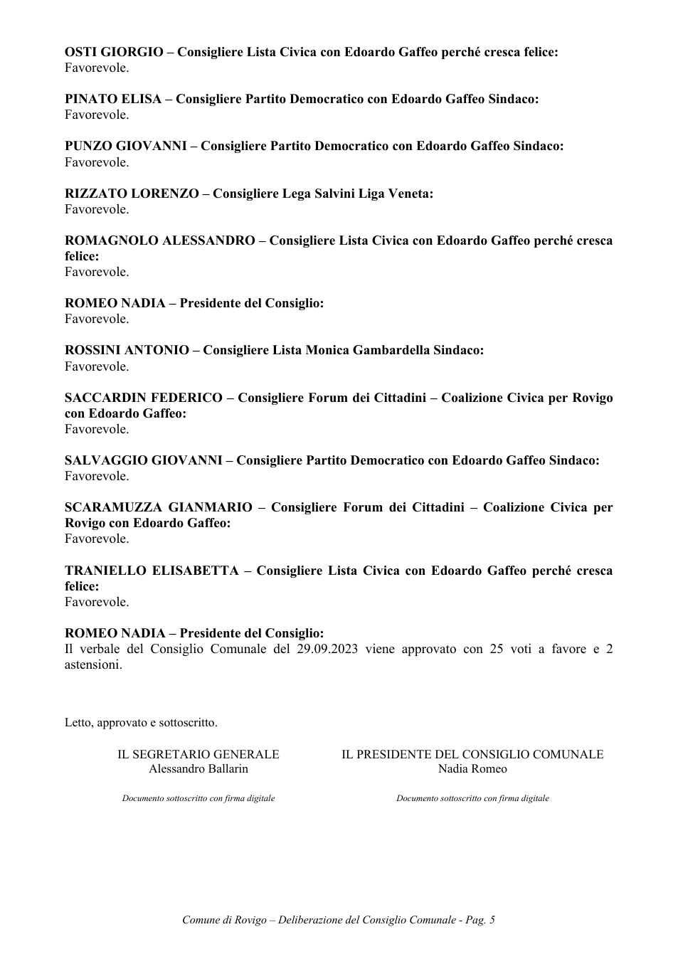 Pagina 5 del documento