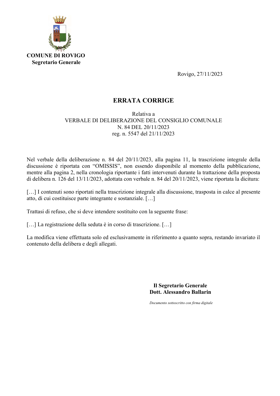 Pagina 1 del documento