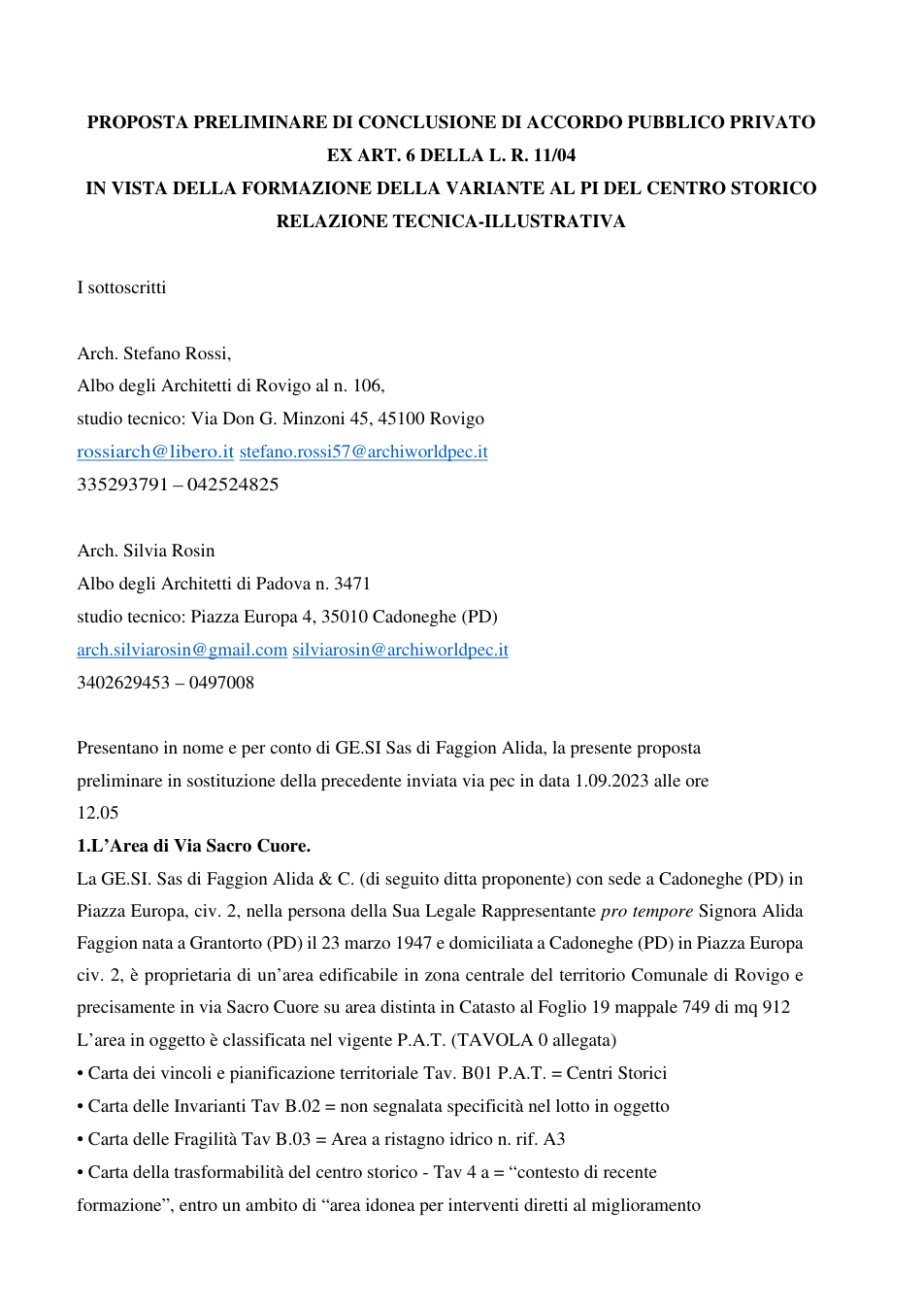 Pagina 1 del documento