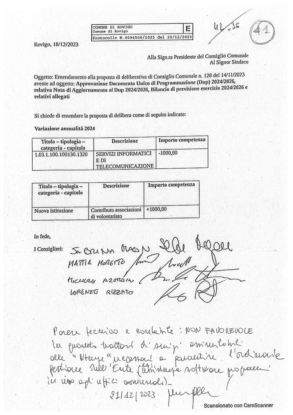 Pagina 1 del documento