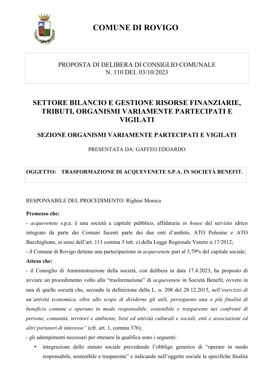 Pagina 1 del documento