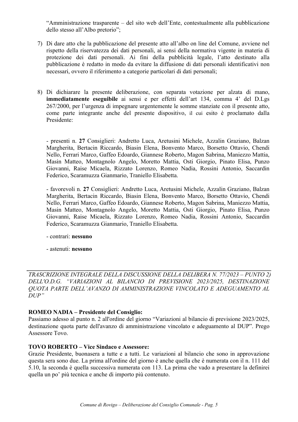 Pagina 5 del documento