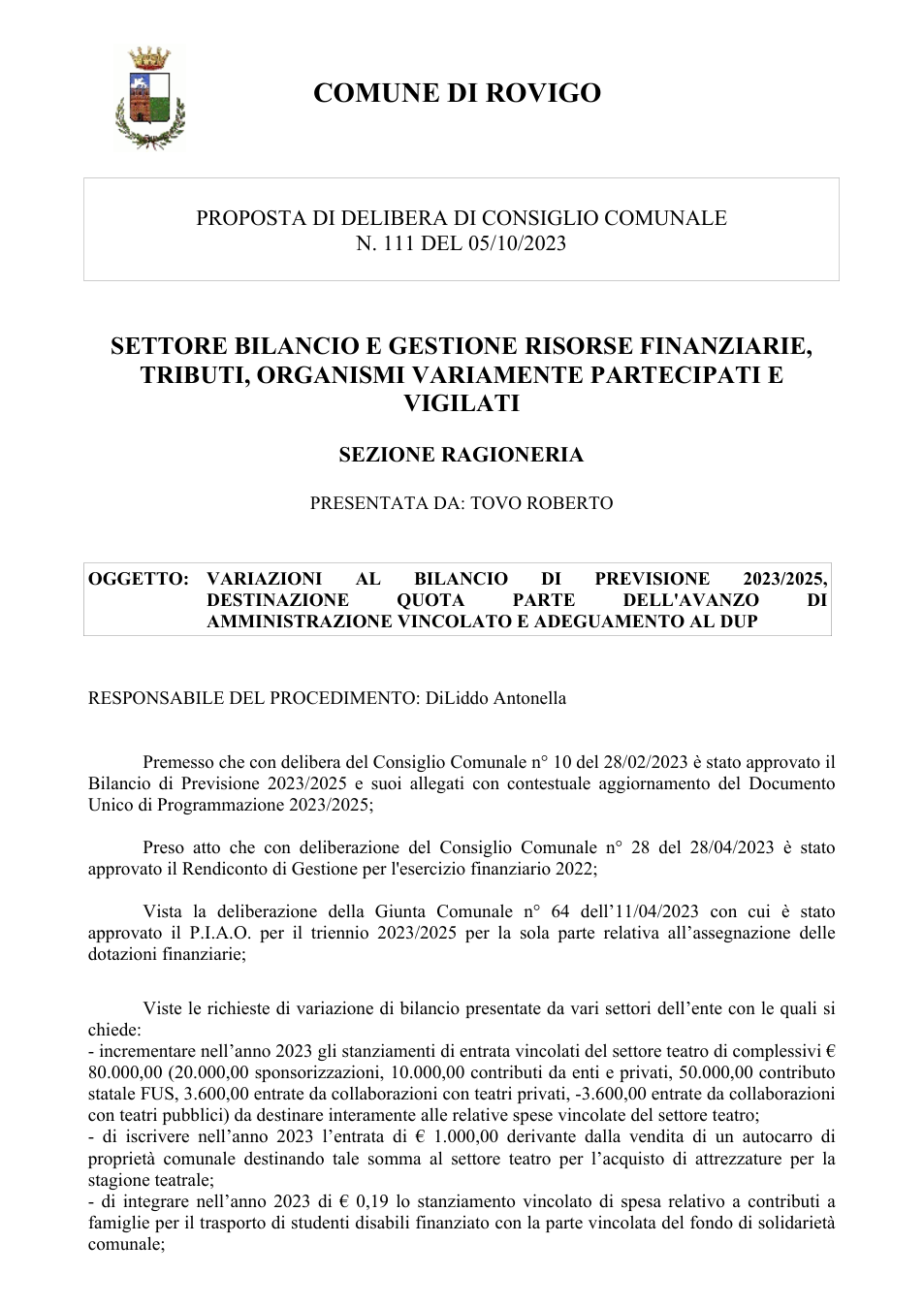 Pagina 1 del documento