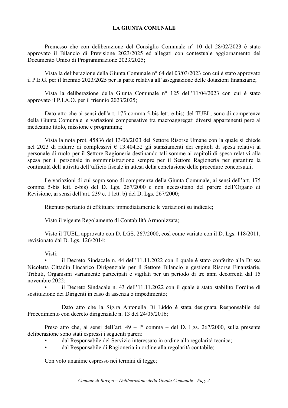 Pagina 2 del documento