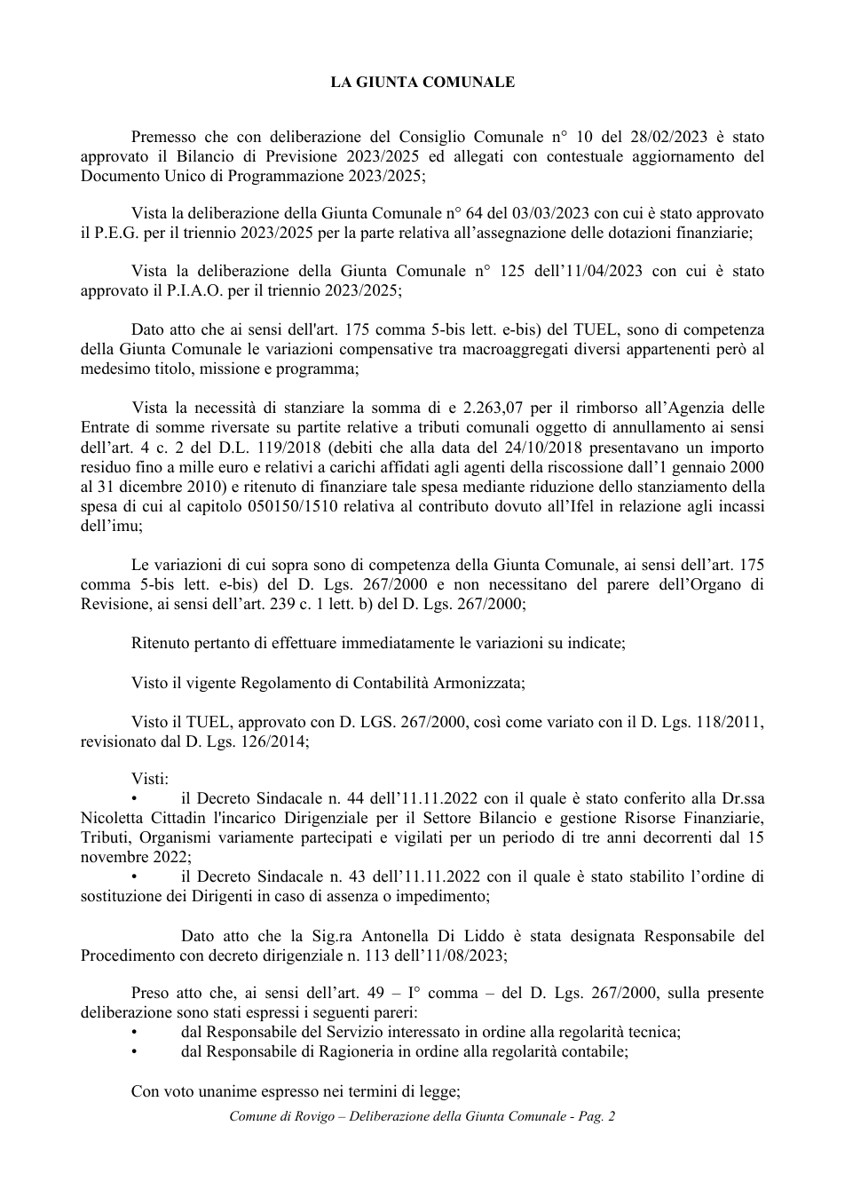 Pagina 2 del documento