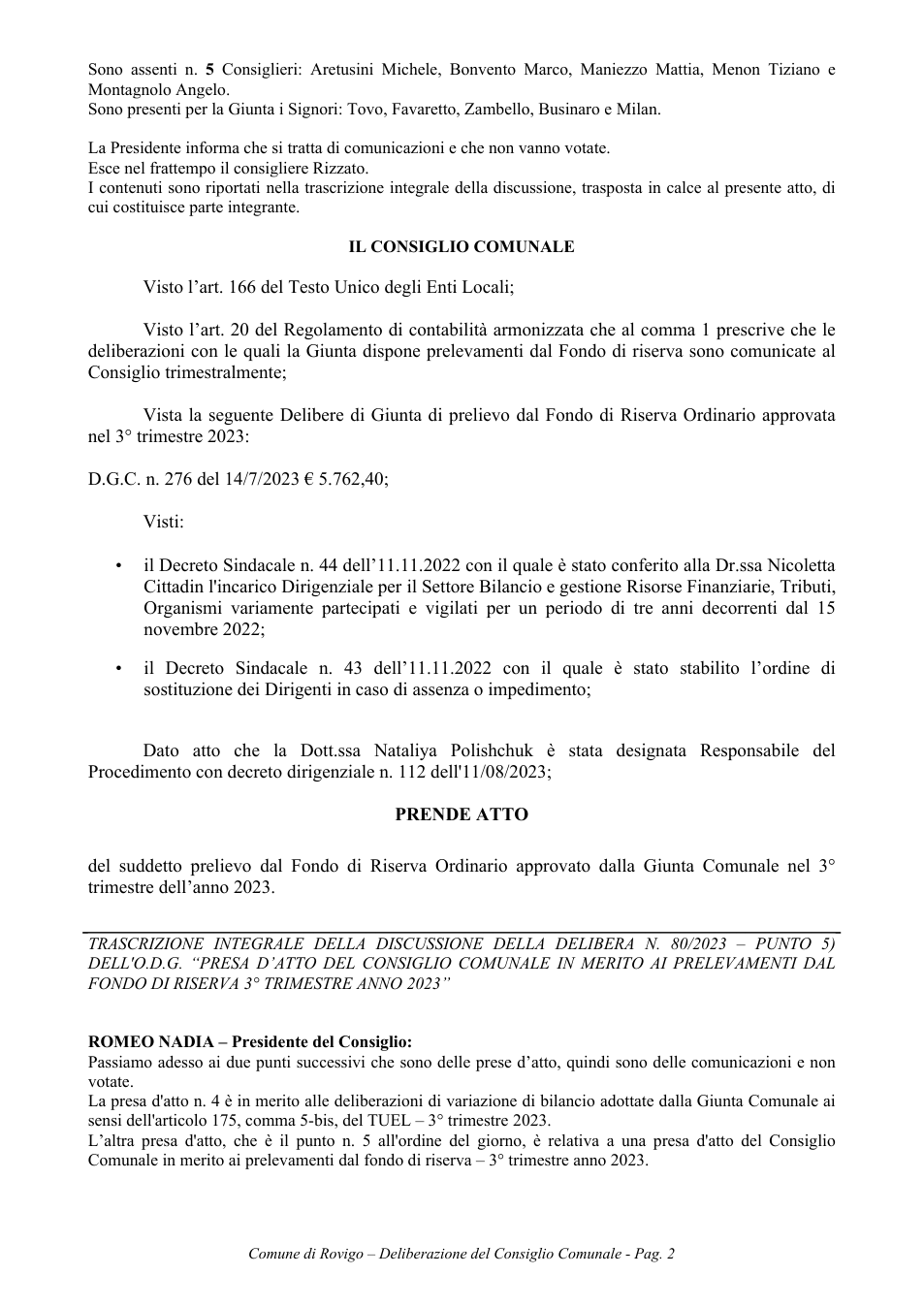 Pagina 2 del documento
