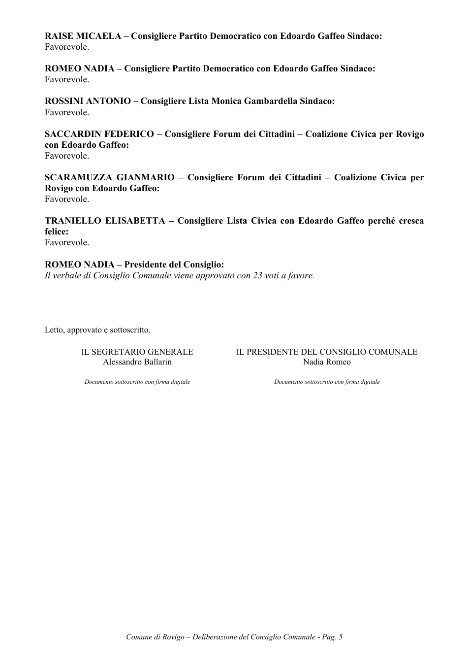 Pagina 5 del documento