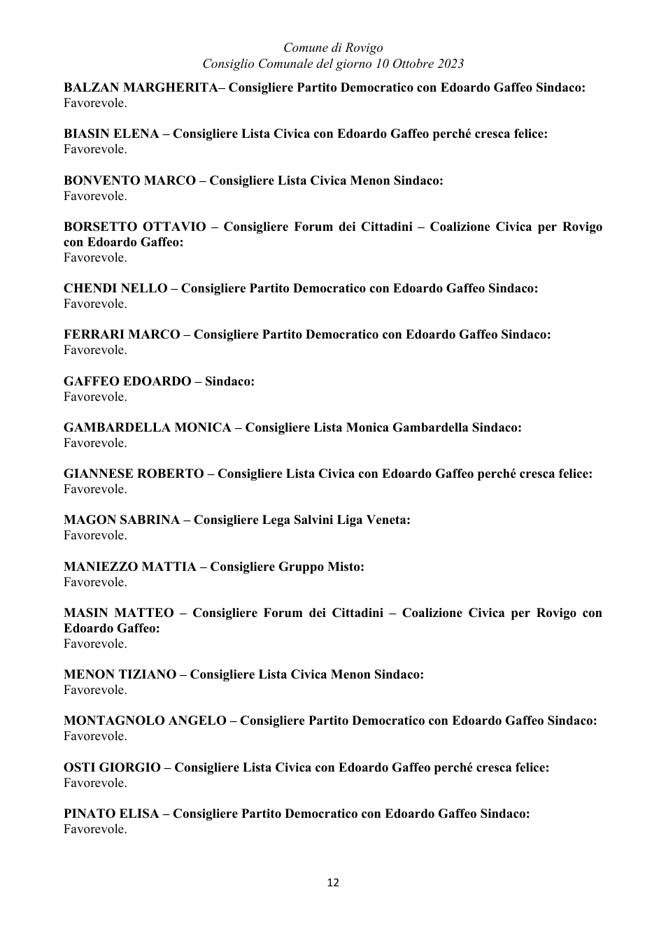 Pagina 12 del documento