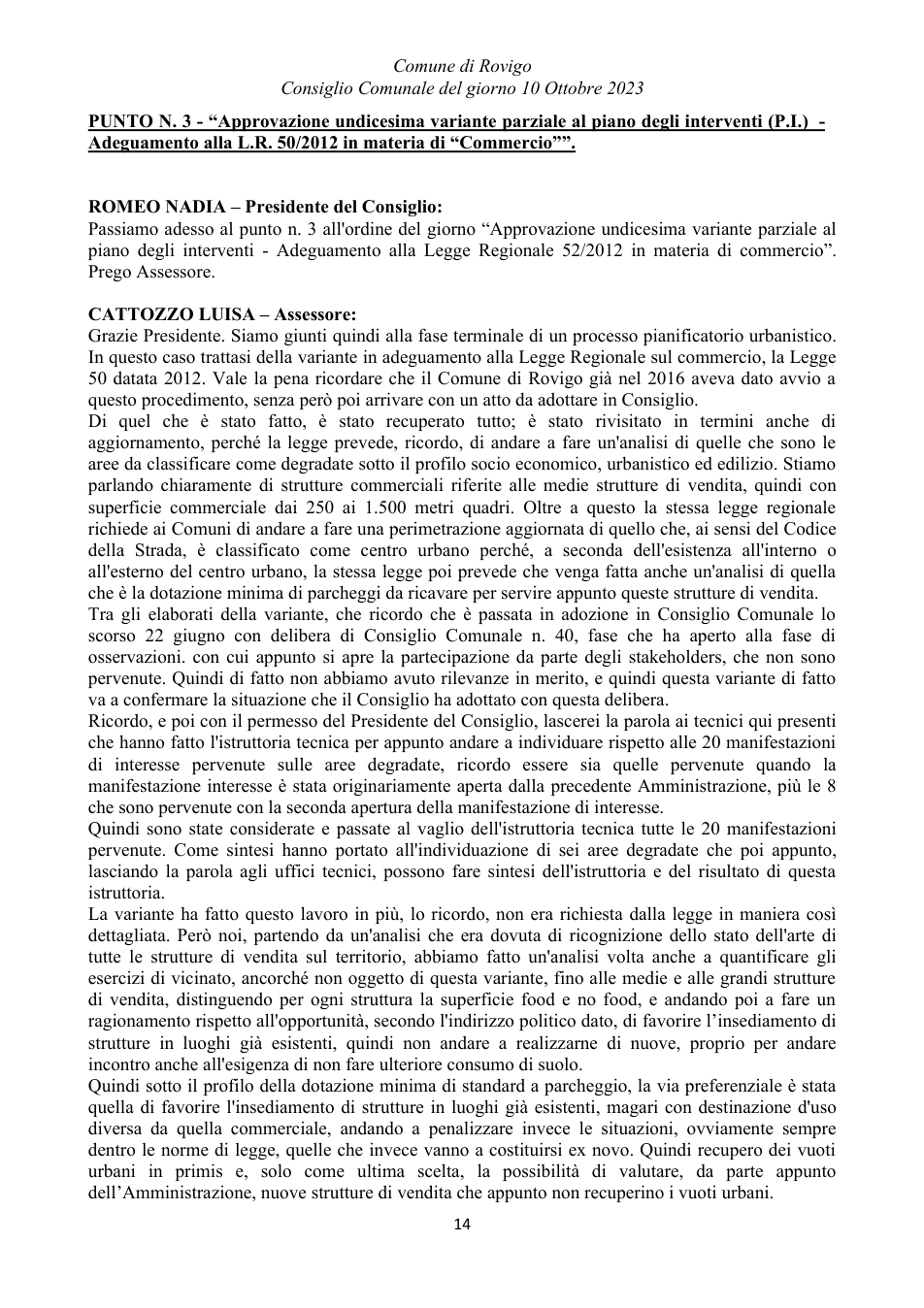Pagina 14 del documento