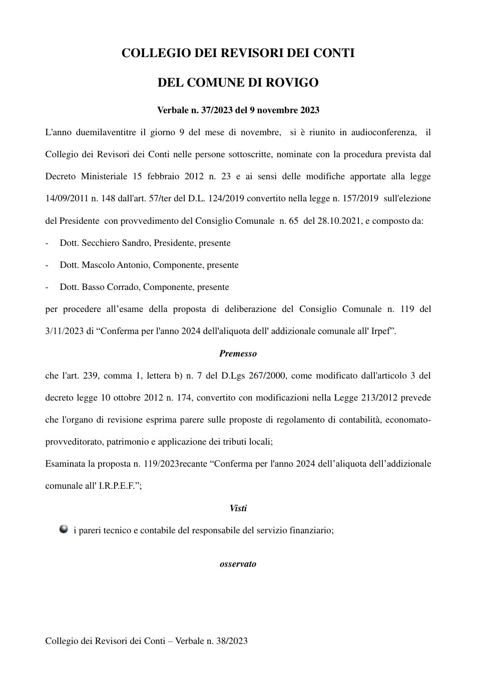 Pagina 1 del documento