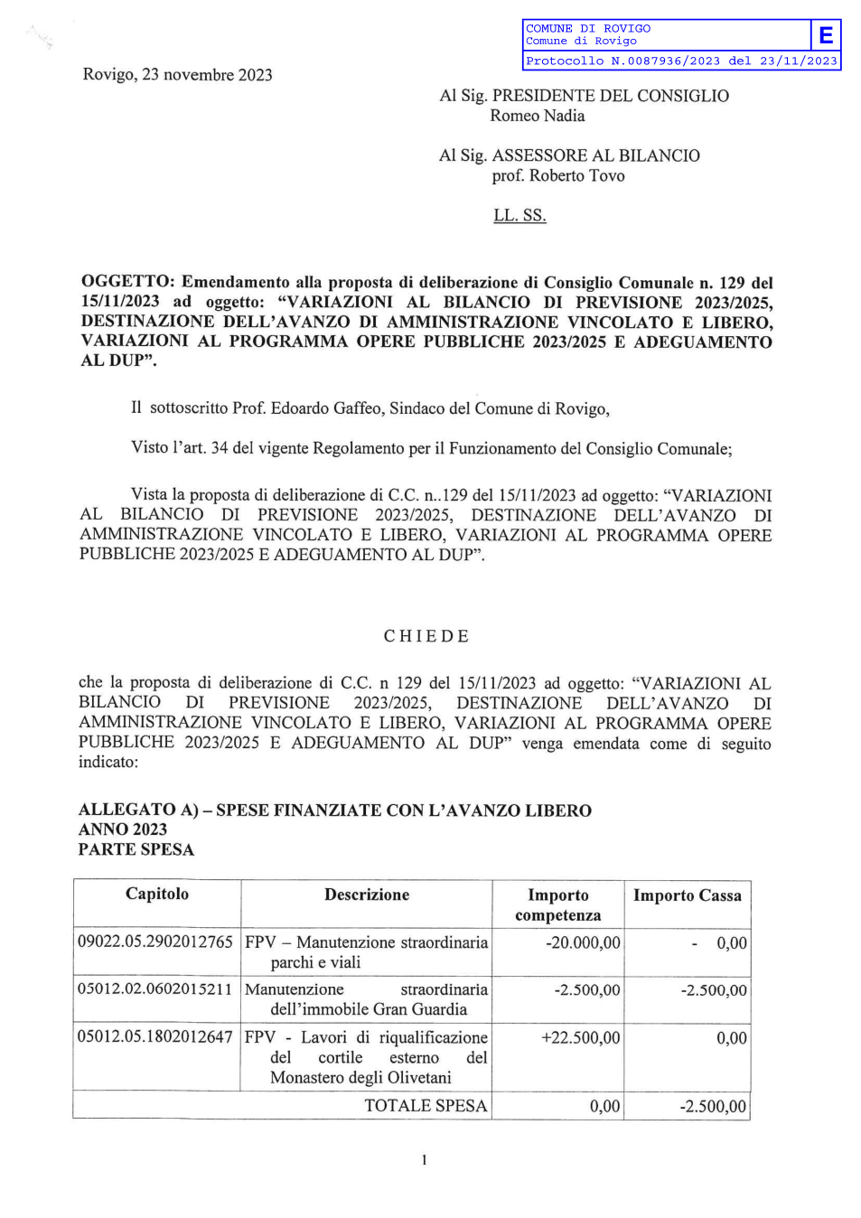 Pagina 1 del documento