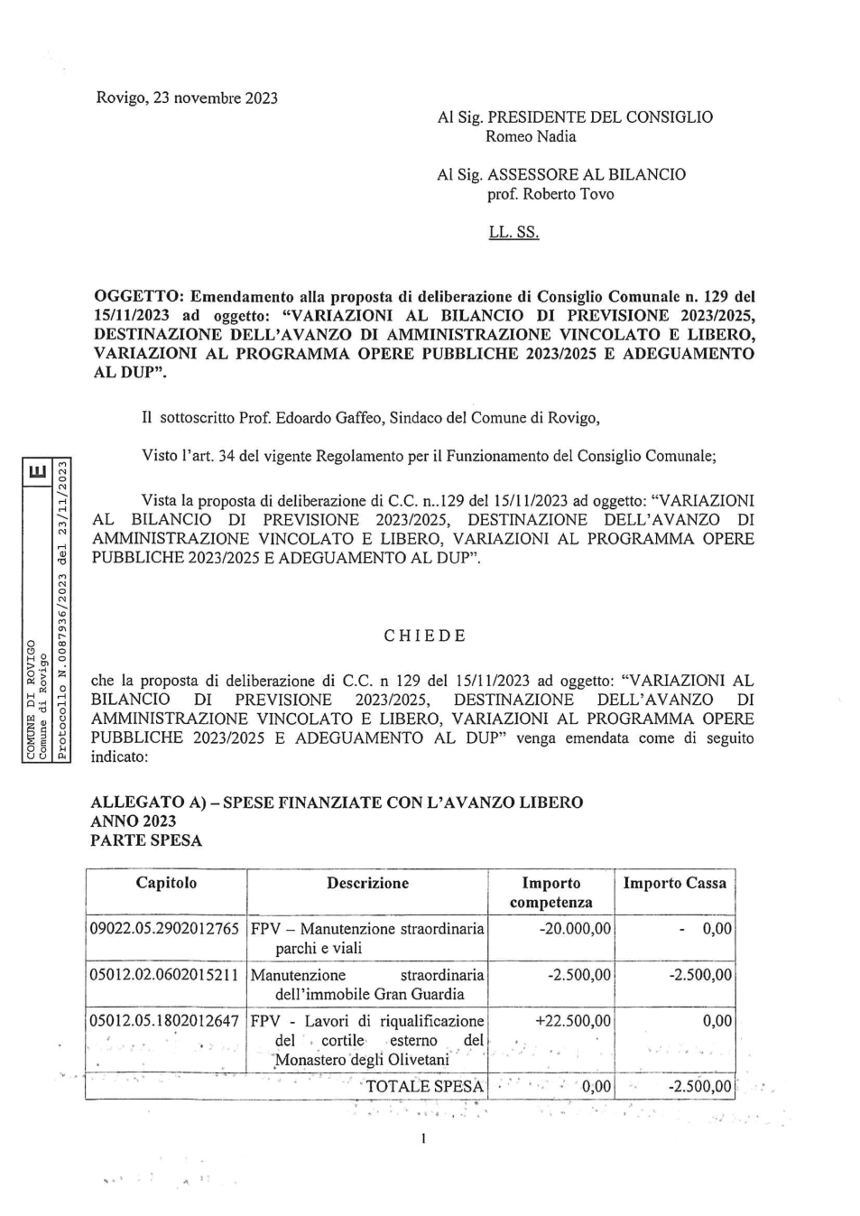 Pagina 1 del documento