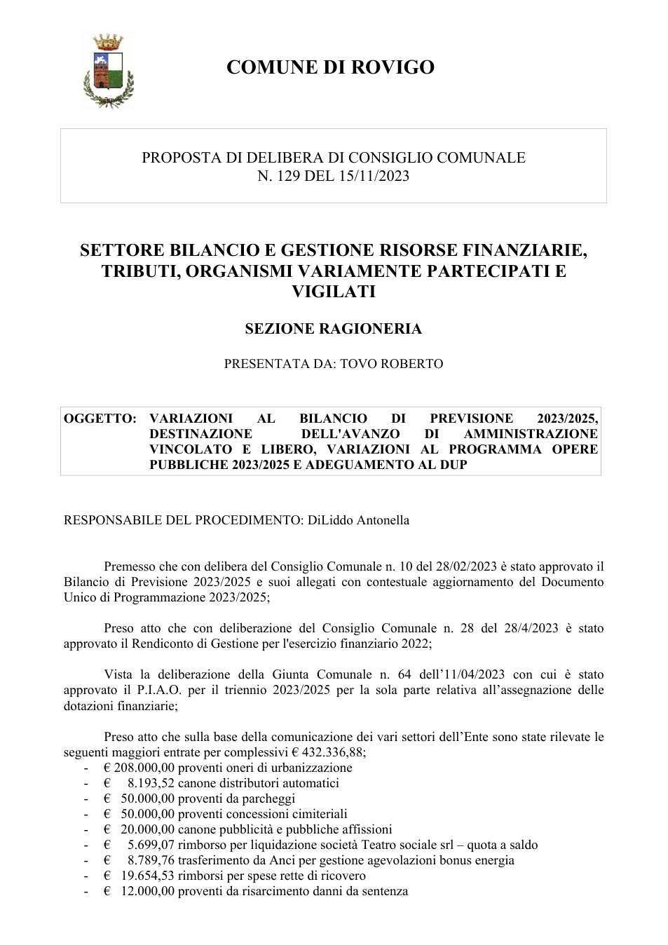 Pagina 1 del documento