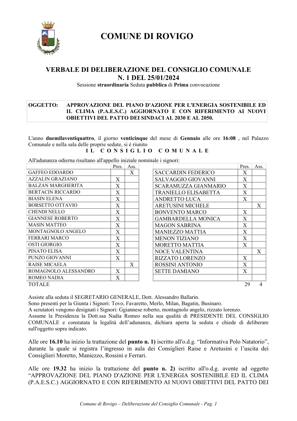 Pagina 1 del documento