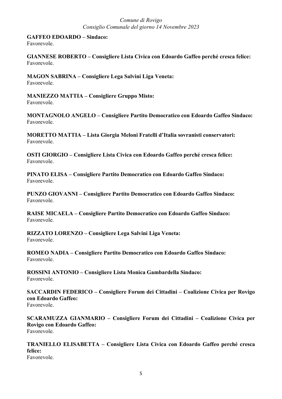 Pagina 5 del documento
