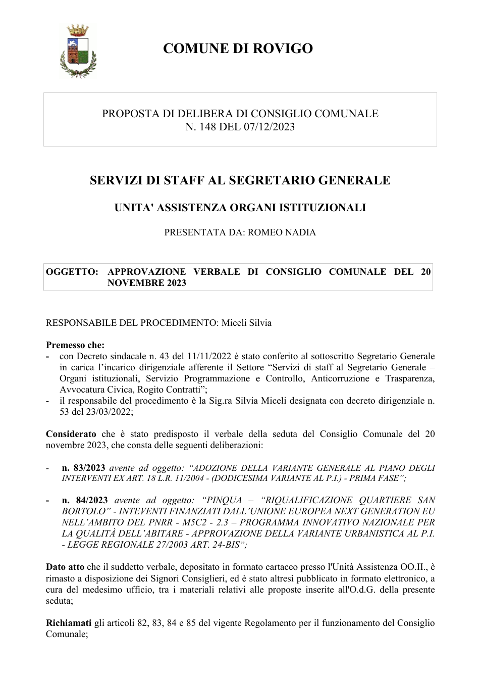 Pagina 1 del documento