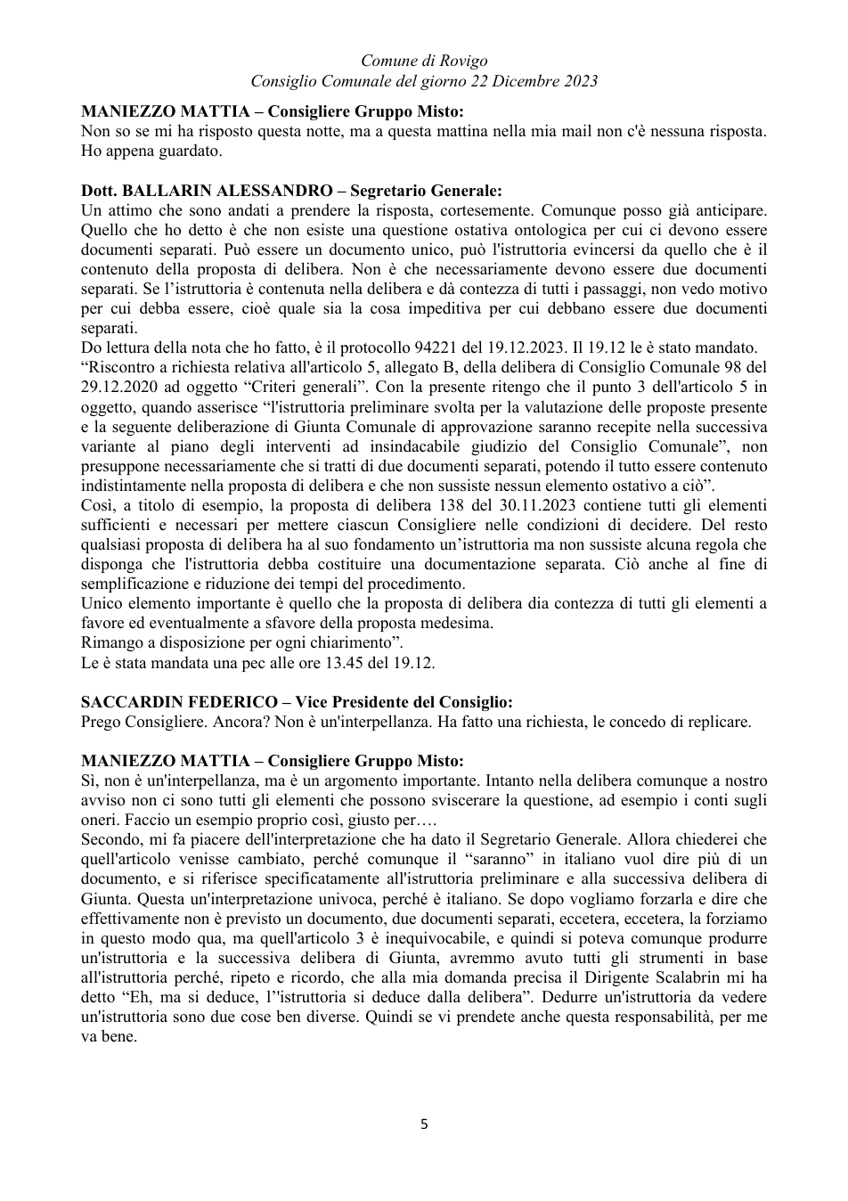 Pagina 5 del documento