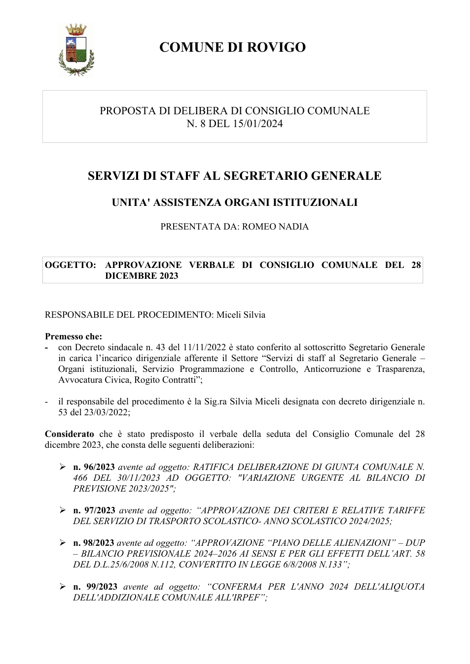 Pagina 1 del documento