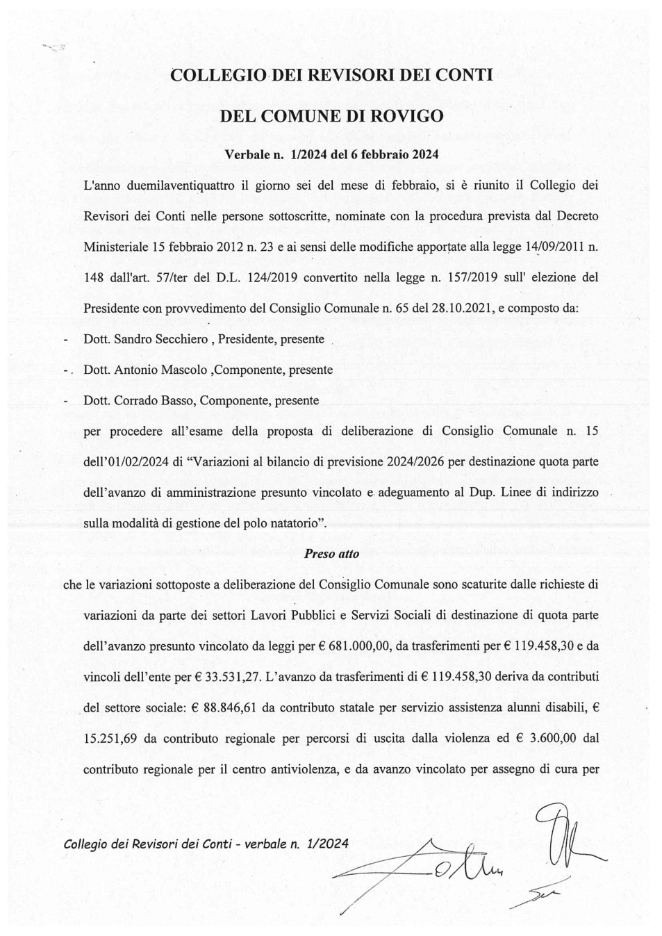 Pagina 1 del documento