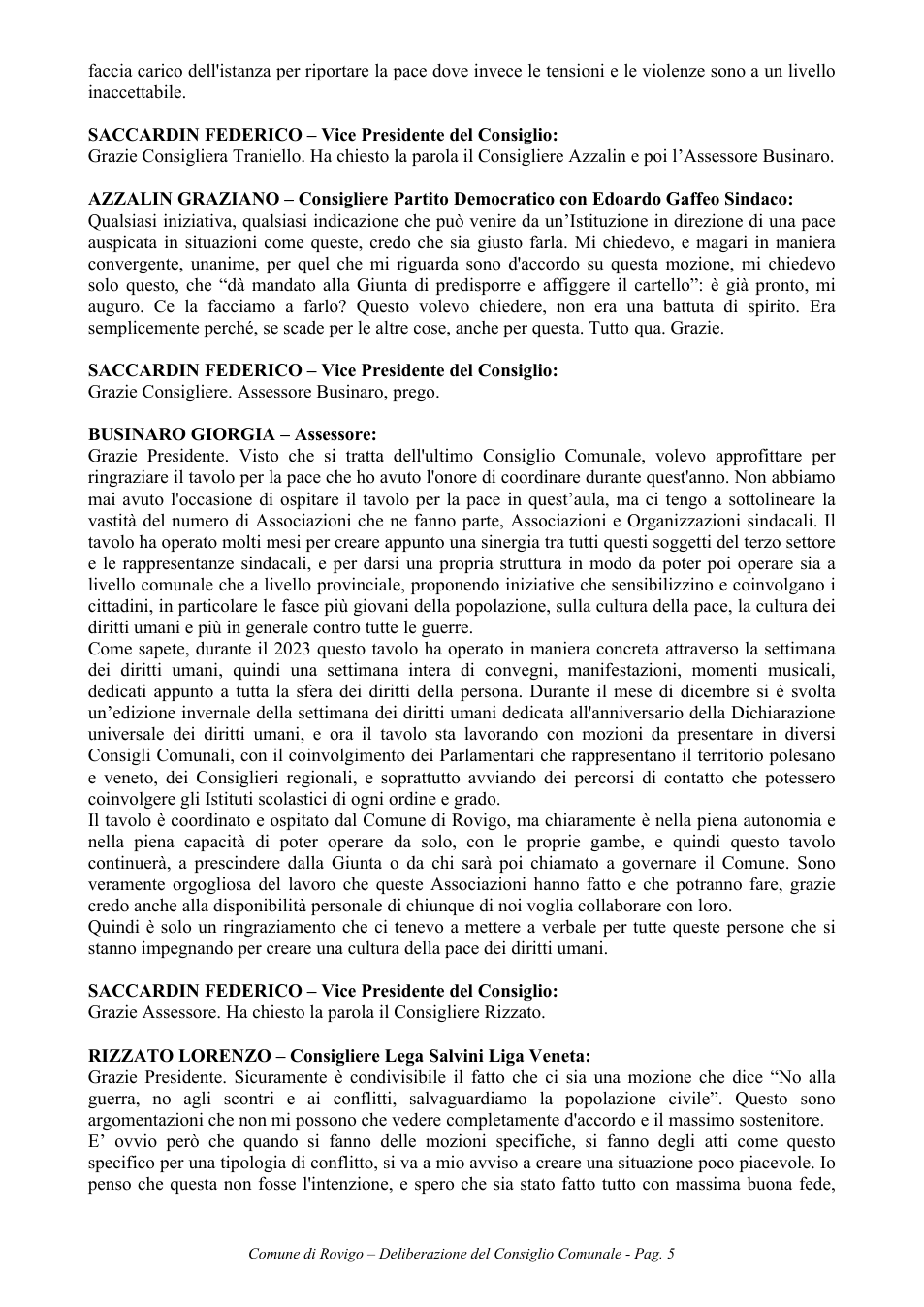 Pagina 5 del documento