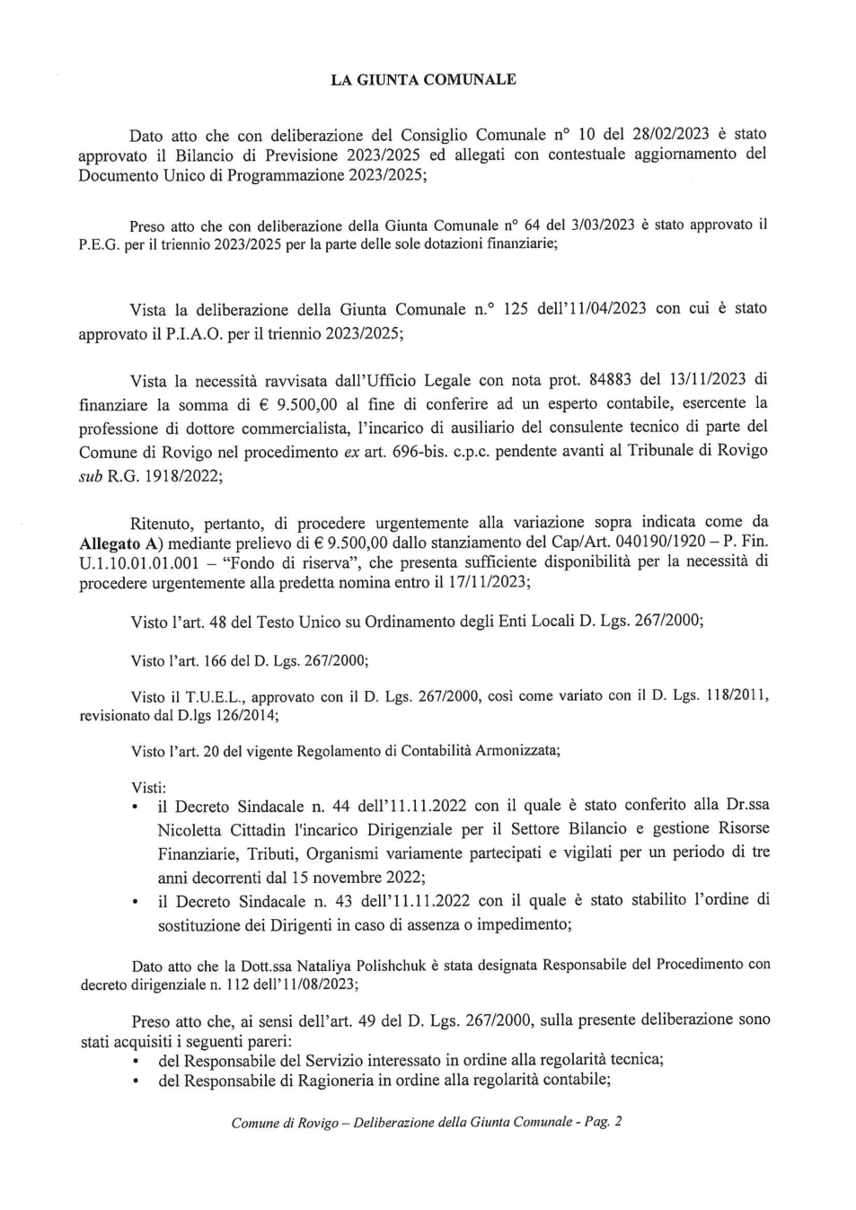 Pagina 2 del documento