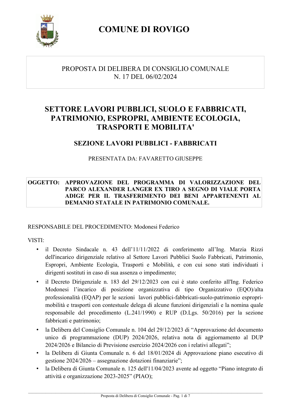 Pagina 1 del documento