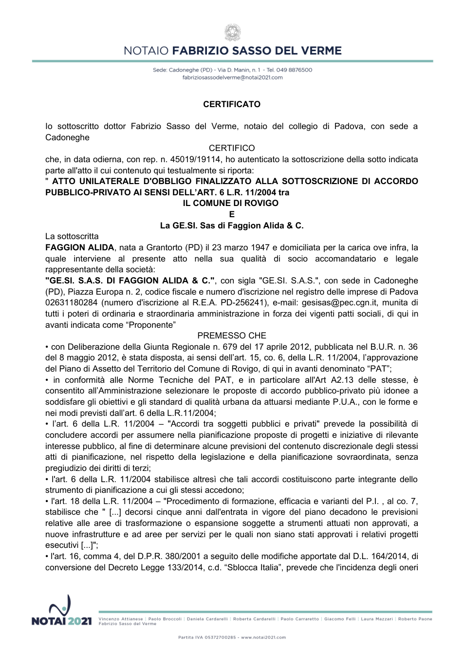 Pagina 1 del documento