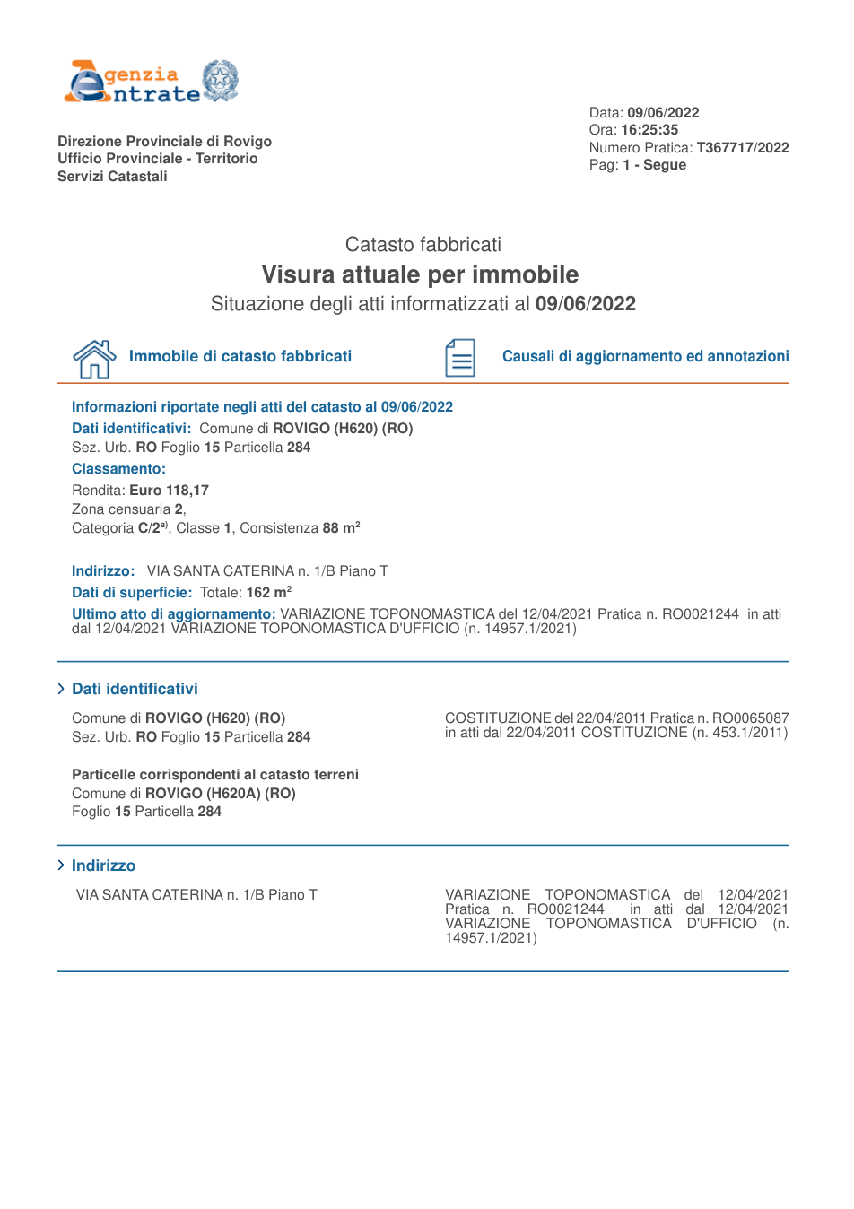 Pagina 1 del documento