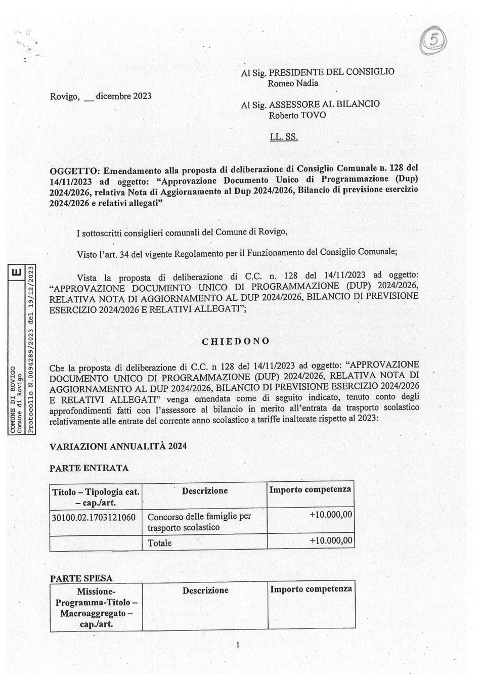 Pagina 1 del documento