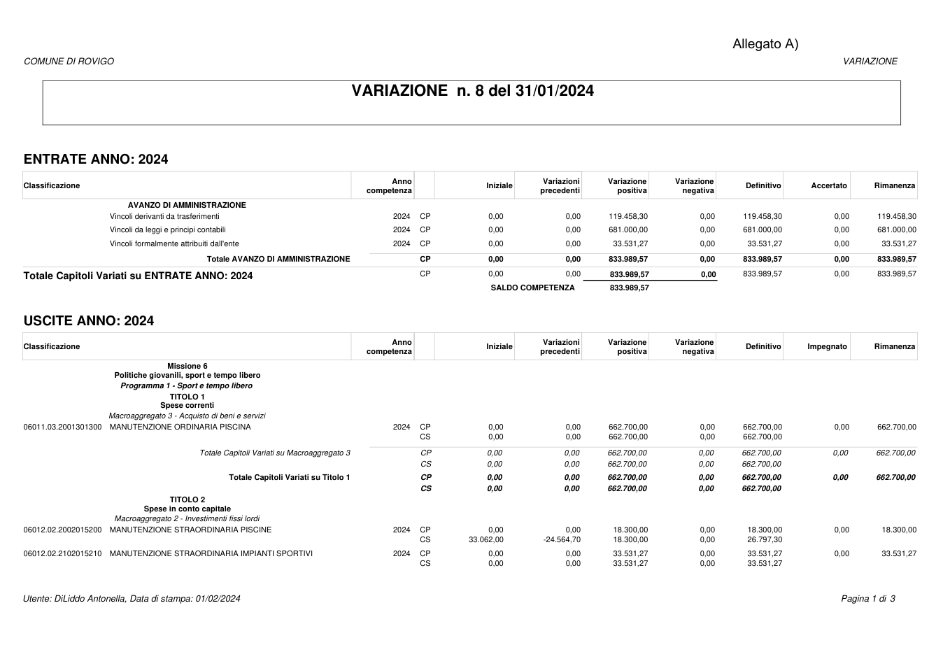 Pagina 1 del documento