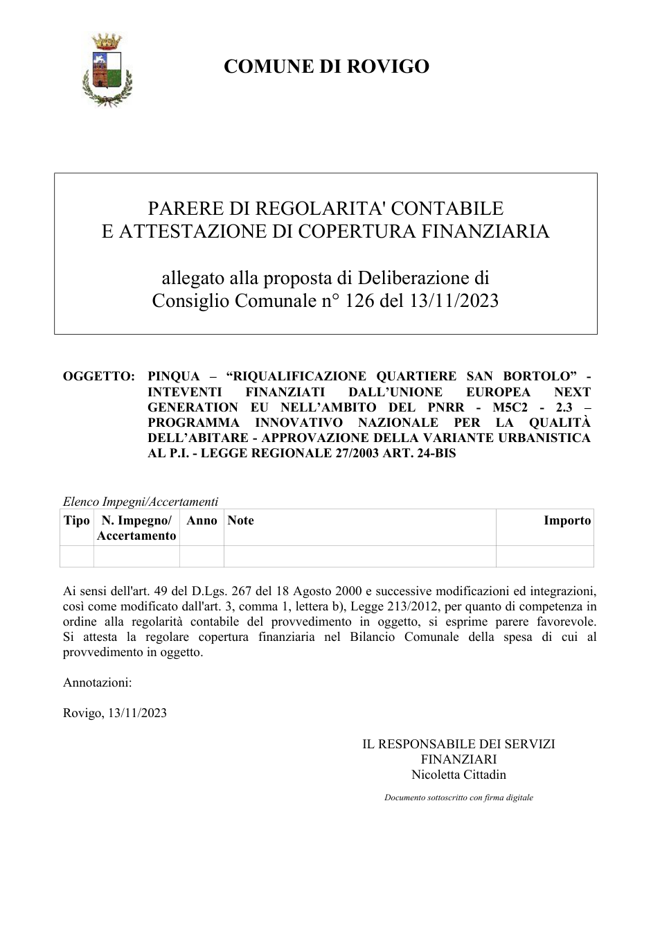 Pagina 1 del documento