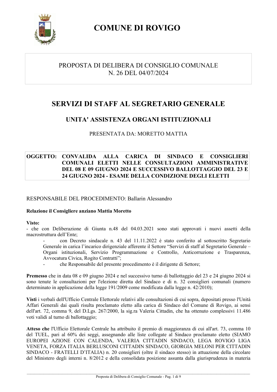 Pagina 1 del documento