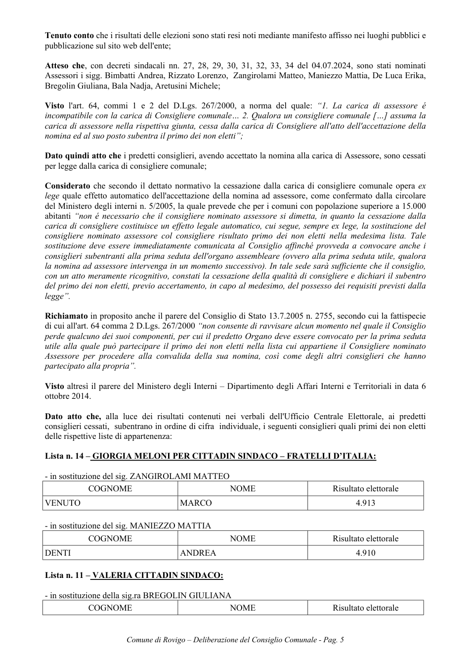 Pagina 5 del documento