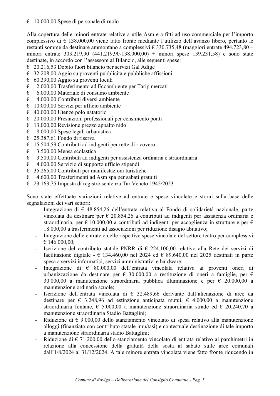 Pagina 5 del documento