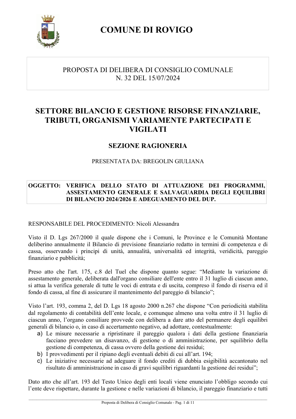 Pagina 1 del documento