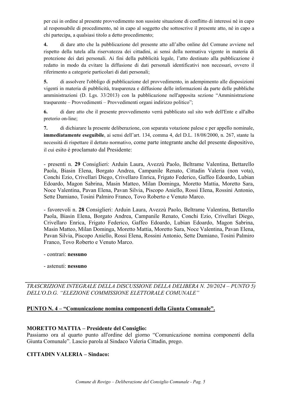 Pagina 5 del documento