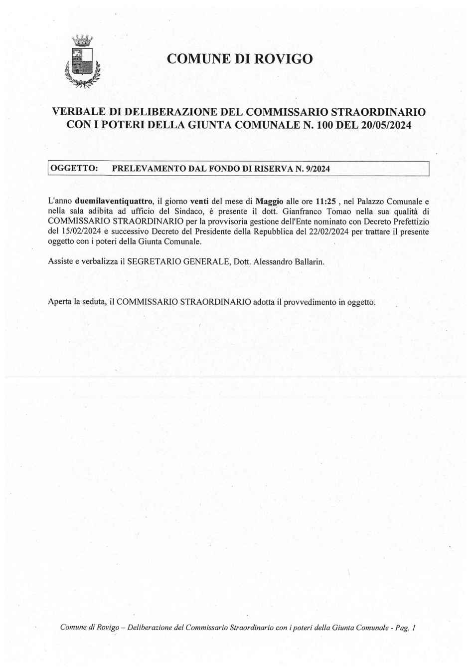 Pagina 1 del documento