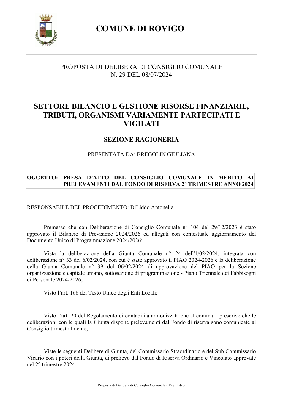 Pagina 1 del documento