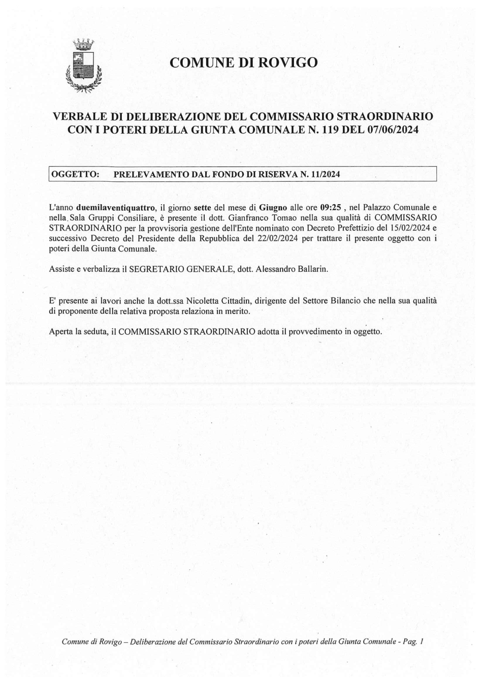 Pagina 1 del documento